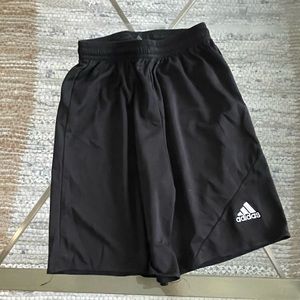 Black Adidas Girls Medium Shorts